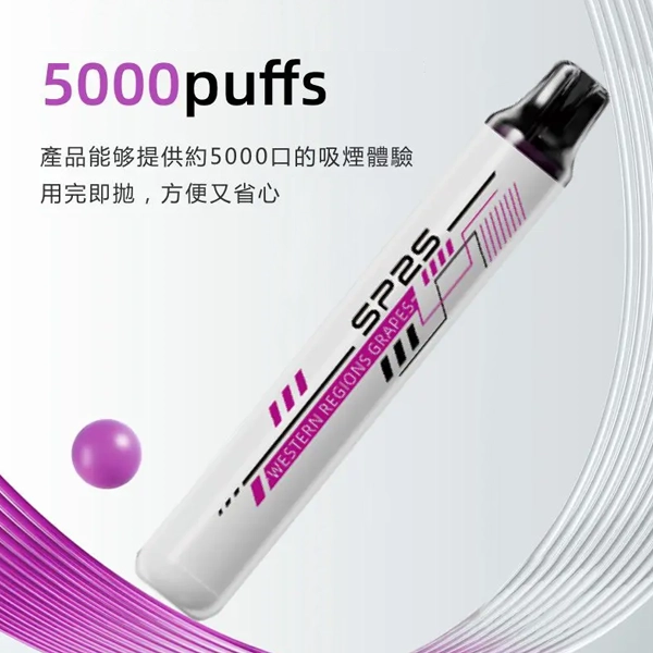SP2拋棄式電子煙 SP2S ONCE PRO 5000口一次性電子菸 2